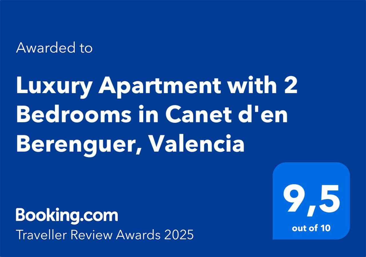 Luxury Apartment With 2 Bedrooms In Canet D'En Berenguer, Valencia Екстер'єр фото